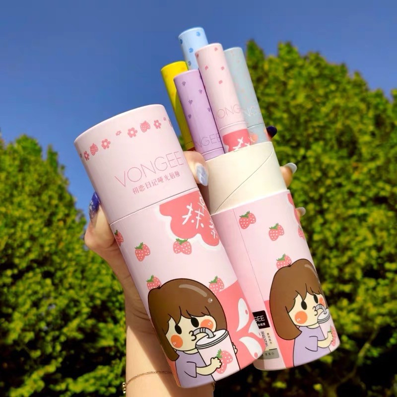 MẪU MỚI NHẤT — Set Son Kem Lì 5 Cây VONGEE Cổ Trang Gấu Vàng - Ống Son Kem 5 Cây VONGEE Nội Địa Trung | BigBuy360 - bigbuy360.vn