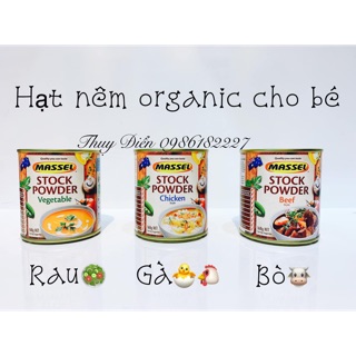 Hạt nêm organic cho bé