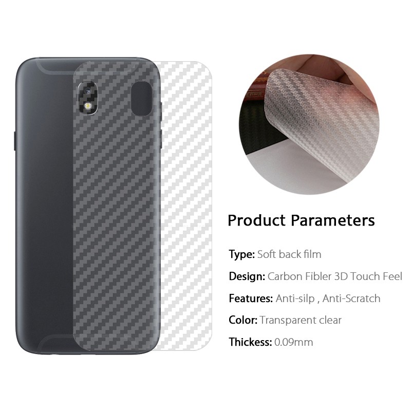 Miếng Dán Carbon Mặt Sau Của Dòng Máy Samsung S10 S9 S8 Plus S7 S6 Edge Miếng dán S20 S11 Edge Plus Note 10 9 8 7 bảo vệ màn hình Note10Plus/Note10Pro