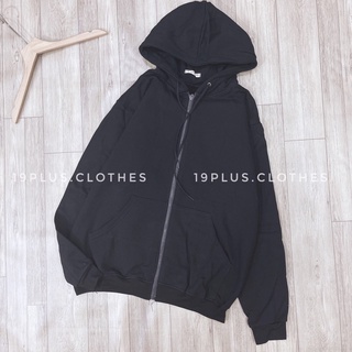 ÁO KHOÁC HOODIE TRƠN BASIC CHẤT NỈ