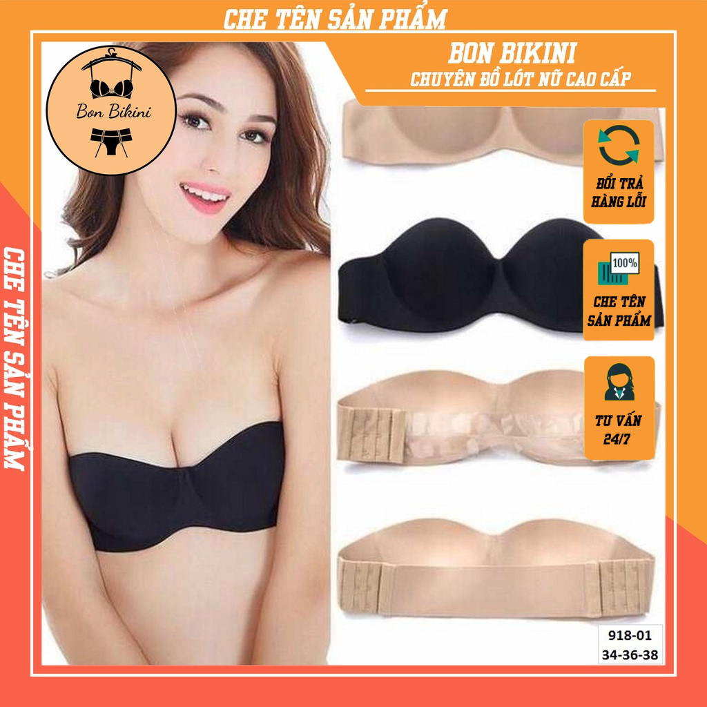Áo Lót nữ Đúc chống tụt kèm dây trong + dây vải nâng ngực tạo khe gợi cảm