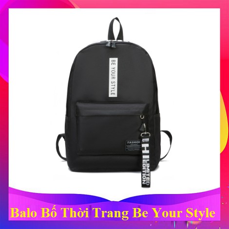 [Bán Chạy] Balo Teen Chất Bố BE YOUR STYLE Thời Trang (Size 38x30x10-Ảnh Thật)