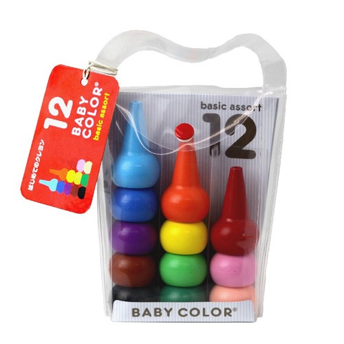 BỘ 12 SÁP MÀU HÌNH CHÓP