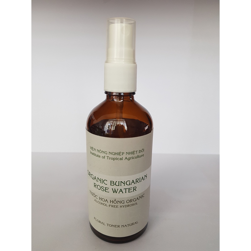 Nước cất hydrosol không cồn dưỡng da 100ml (Nước hoa hồng, hạt phỉ, hoa oải hương, hoa cúc la mã, cỏ vetiver...)