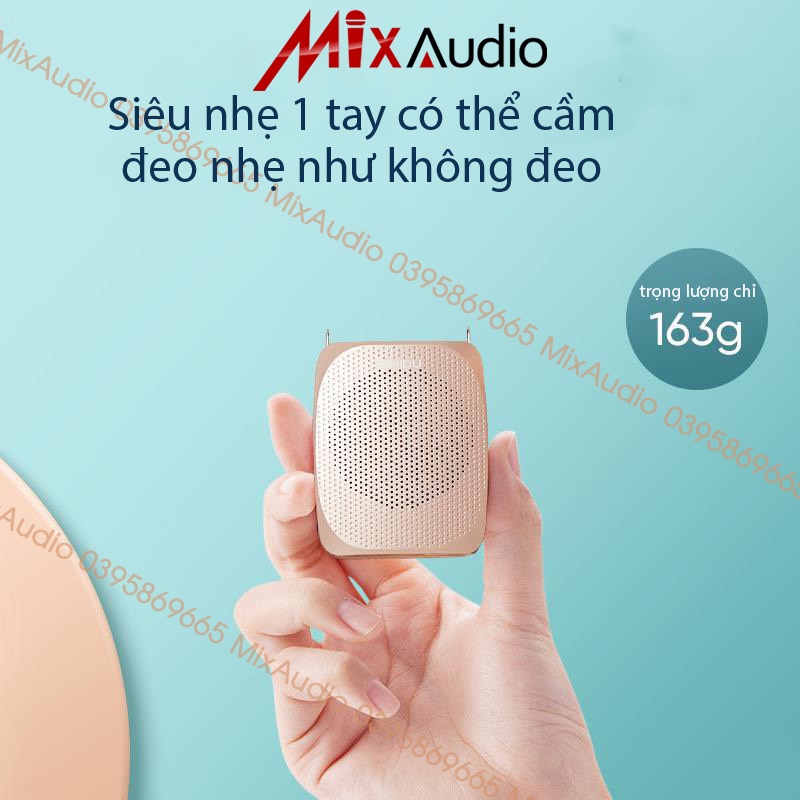 Máy Trợ Giảng SHIDU S258 Có Dây CAO CẤP, Âm Lượng Lớn 10w, Bảo hành 12 tháng