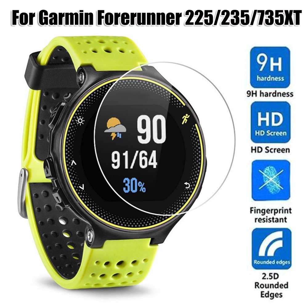 Kính Cường Lực 9h Bảo Vệ Màn Hình Cho Đồng Hồ Garmin Forerunner 235 225 735xt