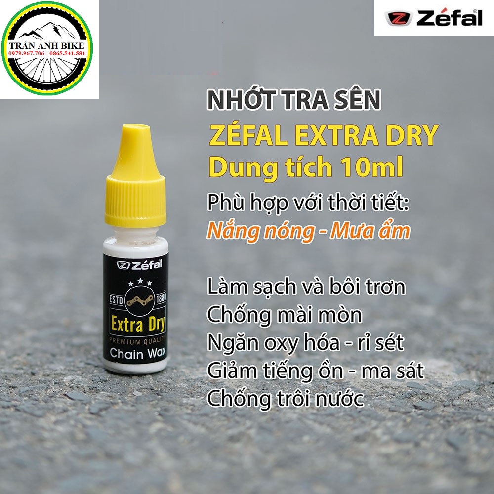 Chai vệ sinh dầu nhớt tra sên xích líp bảo dưỡng xe đạp Zefal