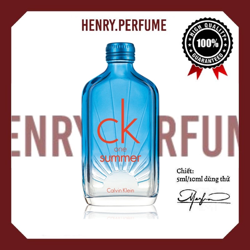 ⛅ Nước hoa CK One Summer 2017 5ml/10ml/20ml ®️