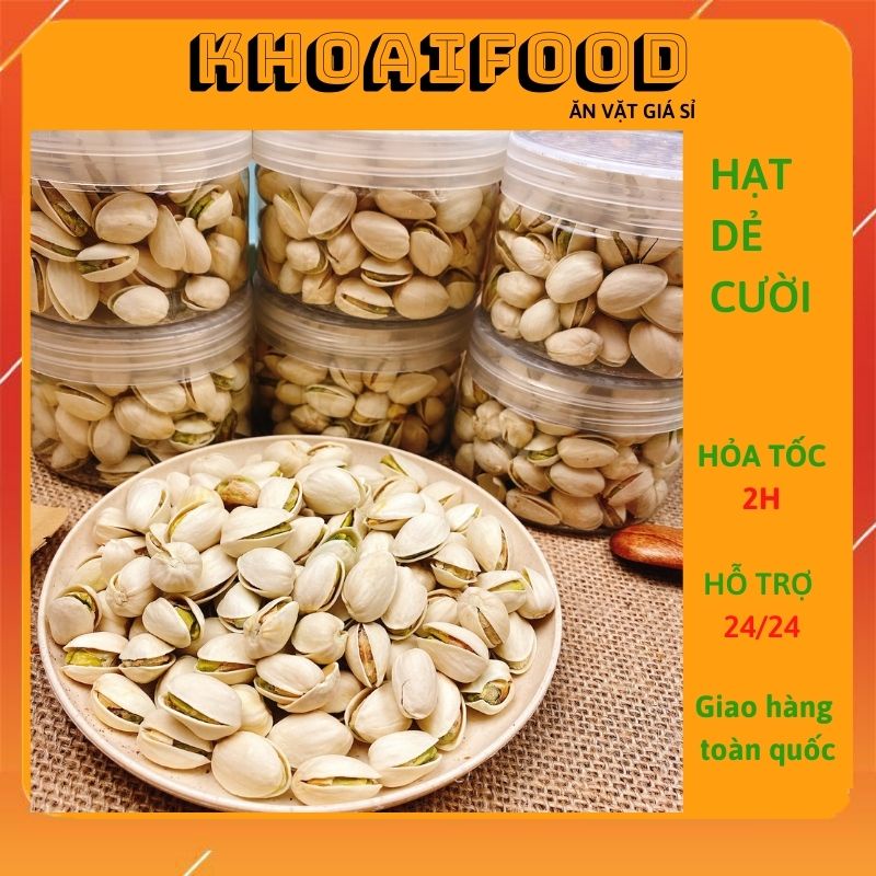 HẠT RẺ CƯỜI MỸ rang muối tách vỏ ăn vặt bổ dưỡng cung cấp dưỡng chất cho cơ thể hũ 300g tiện lợi