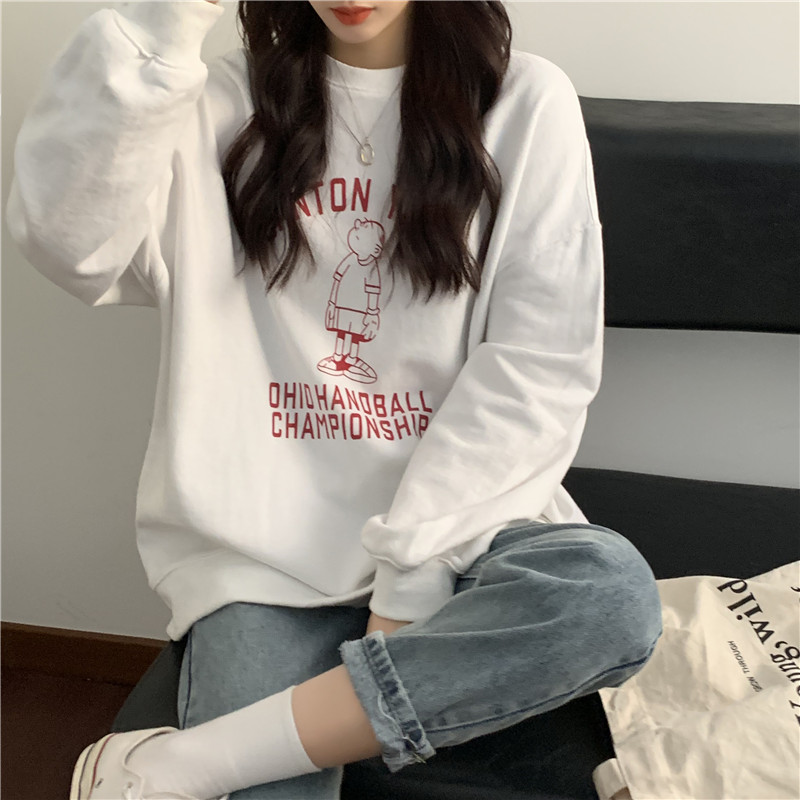 Áo Hoodie Nữ Form Rộng Thời Trang 2020