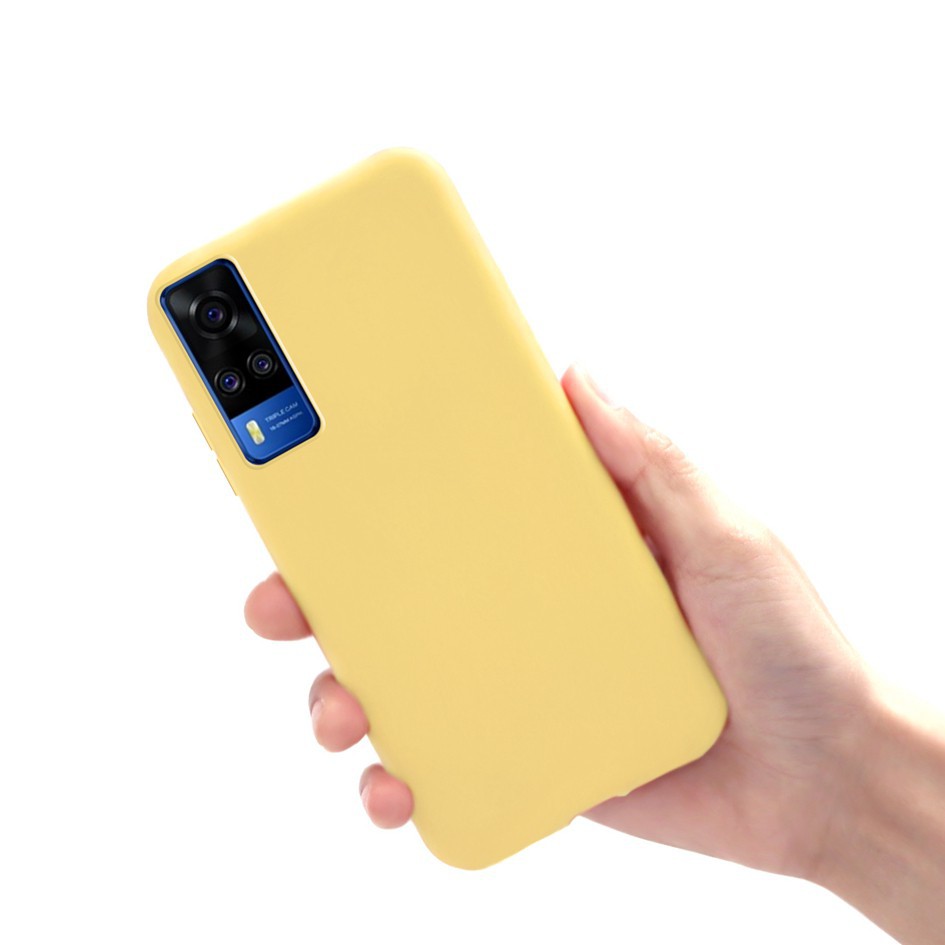 Ốp Lưng Nhựa Tpu Mềm Chống Sốc Màu Trơn Đơn Giản Cho Vivo Y31 / Y51 2020 Vivoy31 2021 V2036 Vivoy51 V2030 Y 51a Y 31