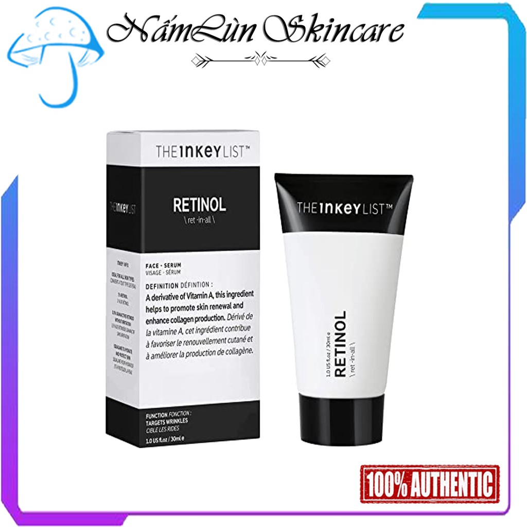 [Mã 55FMCGSALE1 giảm 10% đơn 250K] Serum Chống Lão Hóa Retinol Anti Aging - The INKEY LIST [Bill Sephora USA]