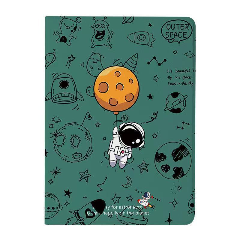 Bao Da Máy Tính Bảng In Hình Phi Hành Gia Bảo Vệ Cho Ipad 2022 ipad34 cm air1 / 2 Apple ipad234 / 5 mini6