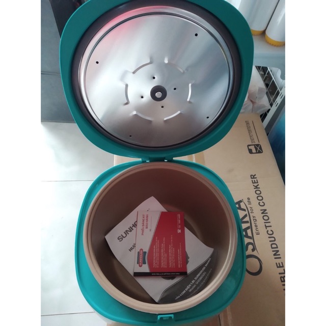 Nồi cơm điện 1.8L SUNHOUSE MAMA SHD8652G xanh | BigBuy360 - bigbuy360.vn