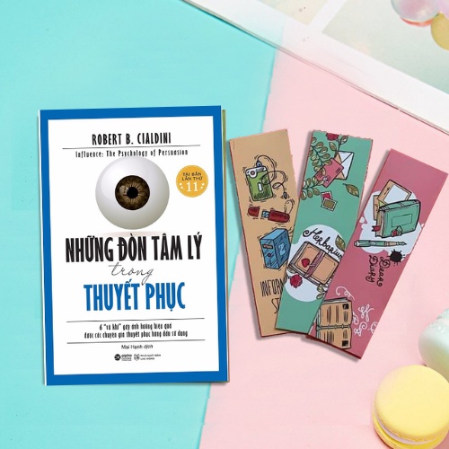 [Tặng]Bookmark cài dễ thương - Những đòn tâm lý trong thuyết phục - FREESHIP XTRA