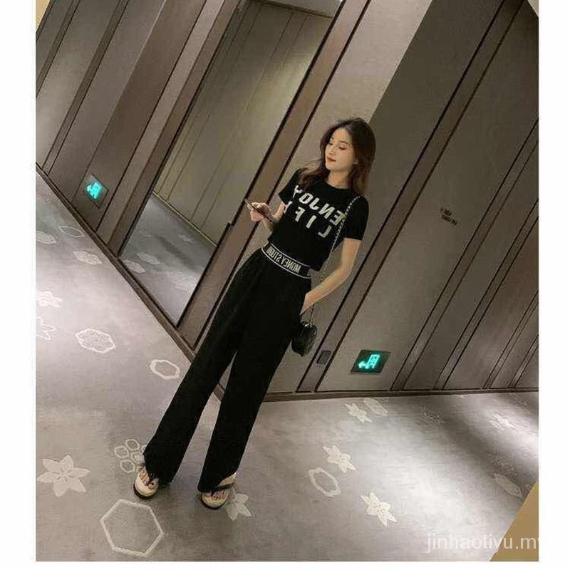 Set Áo Thun Tay Ngắn Và Quần Short Thời Trang Mùa Hè Cho Nữ