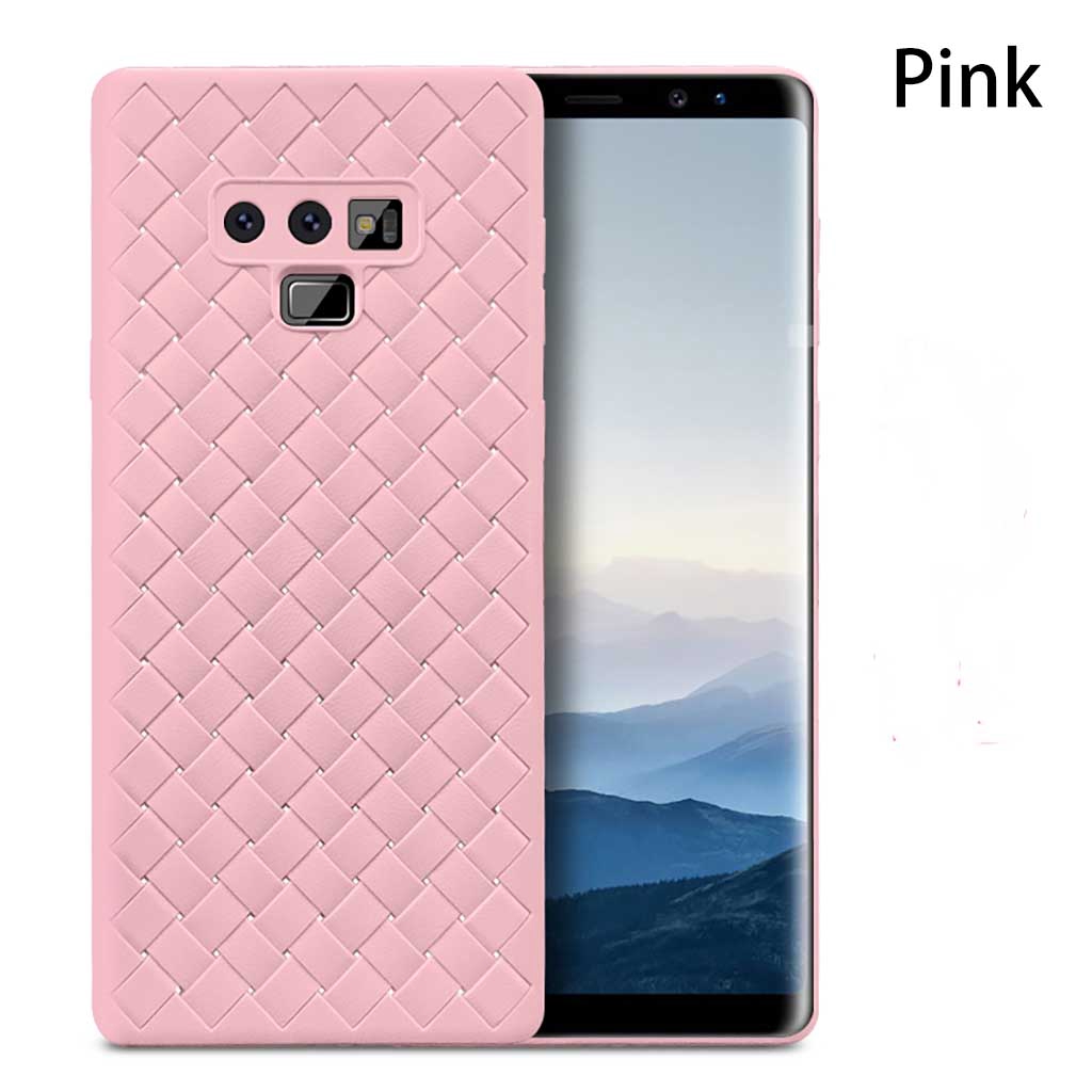 Ốp điện thoại hoạ tiết dệt đan chéo dành cho Samsung Galaxy Cover S9 S9+ Note9 S10 S10+ S10e | BigBuy360 - bigbuy360.vn