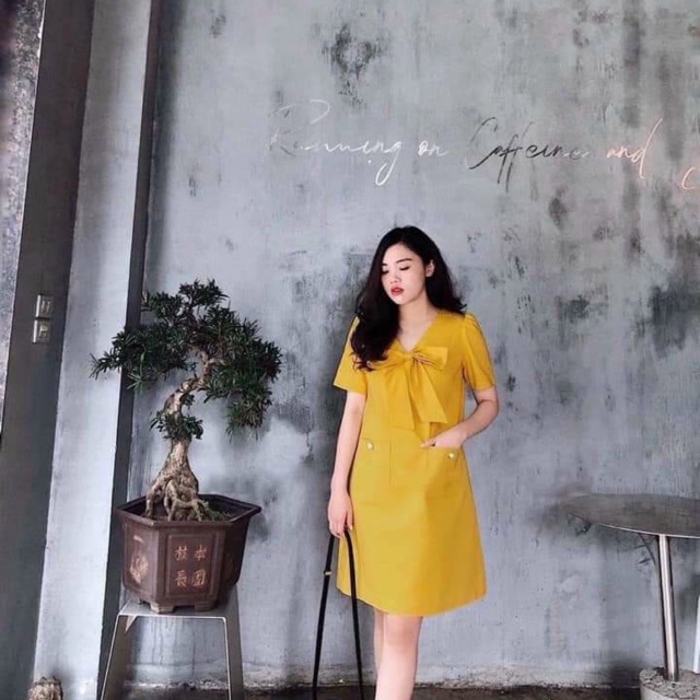 Váy bầu công sở dáng xinh
