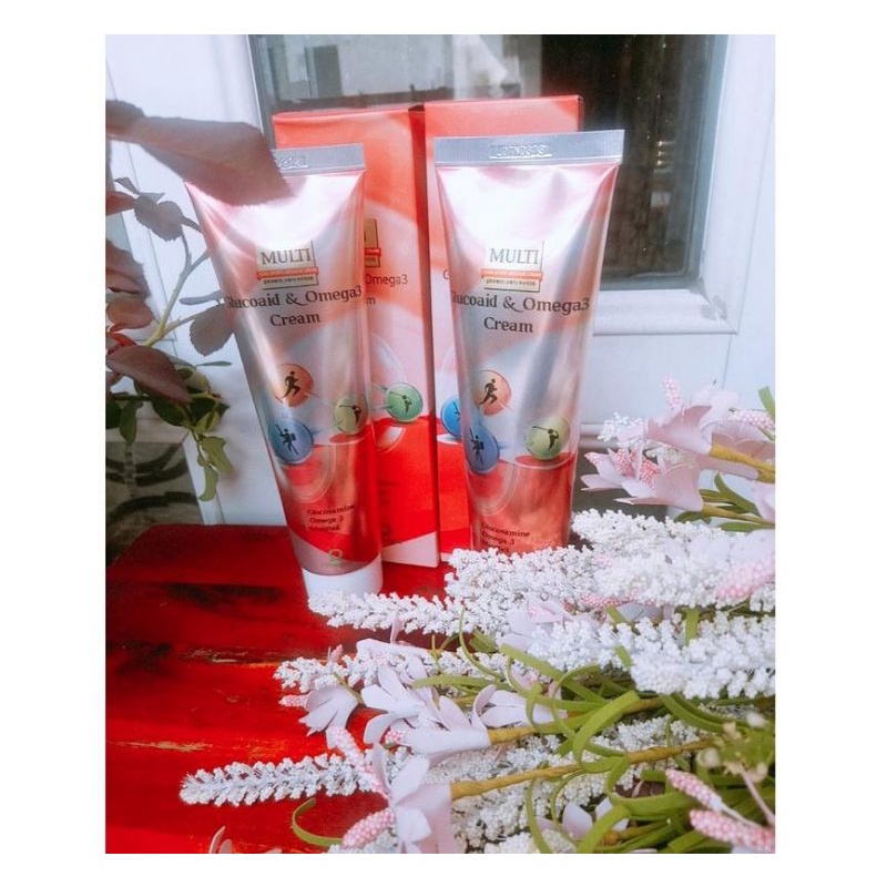 Dầu Lạnh Xoa Bóp Glucoaid& Omega3 Cream Hàn Quốc 165ml