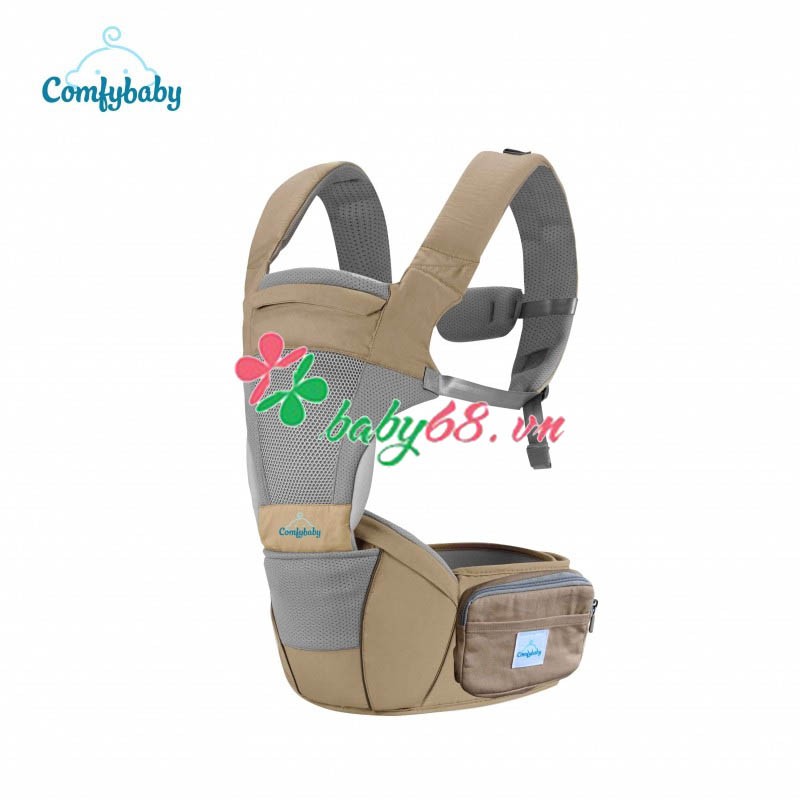 Địu ngồi cao cấp 4 tư thế 2 trong 1 Comfybaby CF818