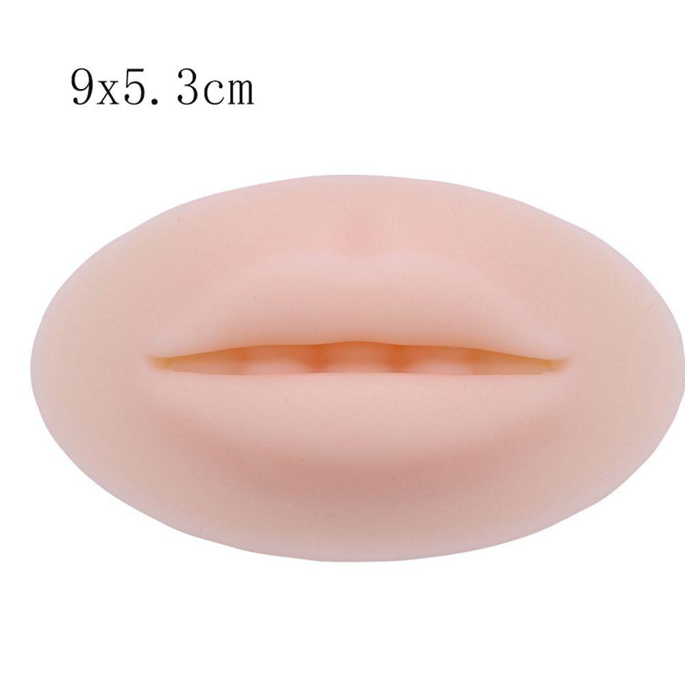 IVORY Khuôn Trang Điểm Môi 3D Bằng Silicone Mềm Cho Người Mới Bắt Đầu