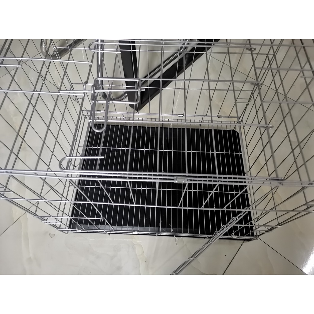 [HỎA TỐC] Chuồng thú cưng sơn tĩnh điện - Tặng kèm khay vệ sinh tiện lợi .