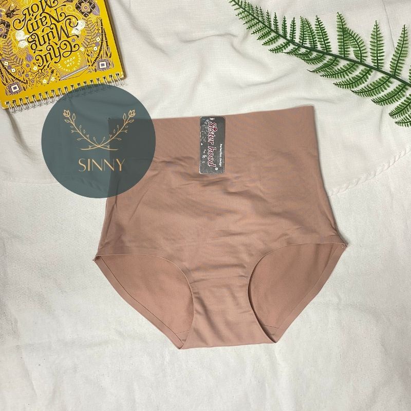 Quần lót gen bụng nữ định hình công sở, chip latex không lộ viền ôm bụng dưới nhẹ 213, Sinny