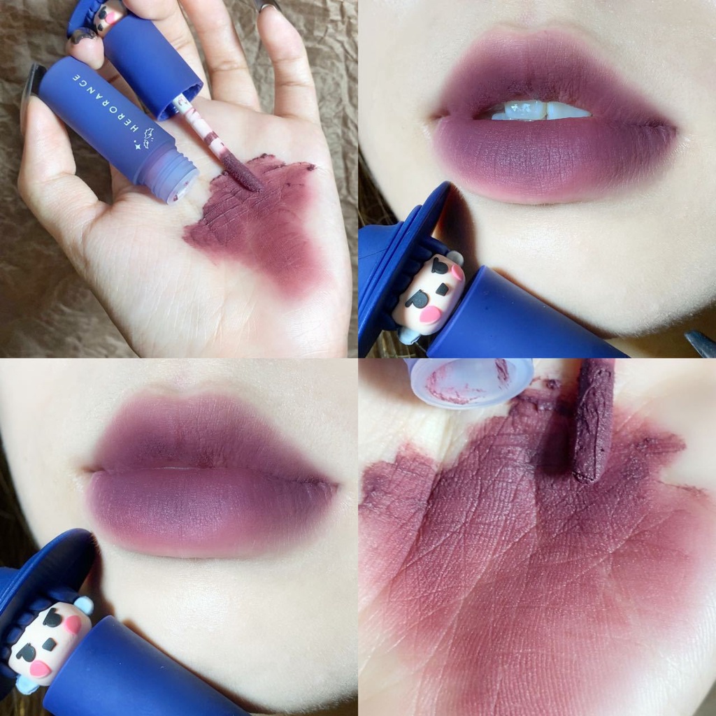 Phù thủy son bóng mờ sương mù nước Son môi xinh đẹp brillant à lèvres mat de sorcière