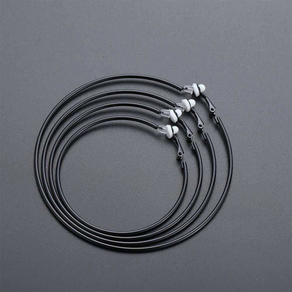 MIH 1 Đôi Bông Tai Tròn Không Xỏ Lỗ Có Đệm Thời Trang Dành Cho Nữ