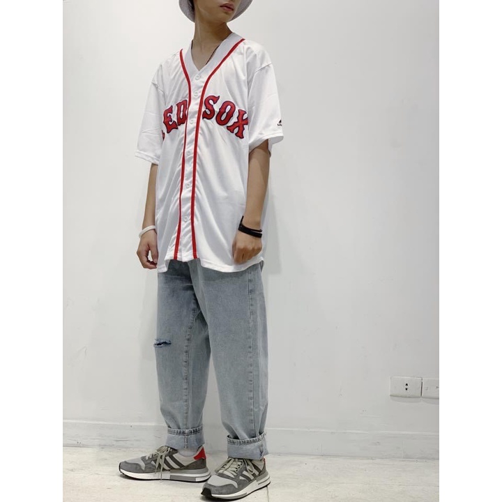 [Ảnh thật] Áo bóng chày dáng rộng | BigBuy360 - bigbuy360.vn