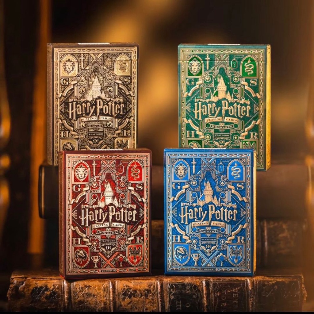 Bộ bài tây, bài ảo thuật USA: Harry Potter Playing Cards by Theory11 - Hàng Chính Hãng [ Hàng Mỹ]