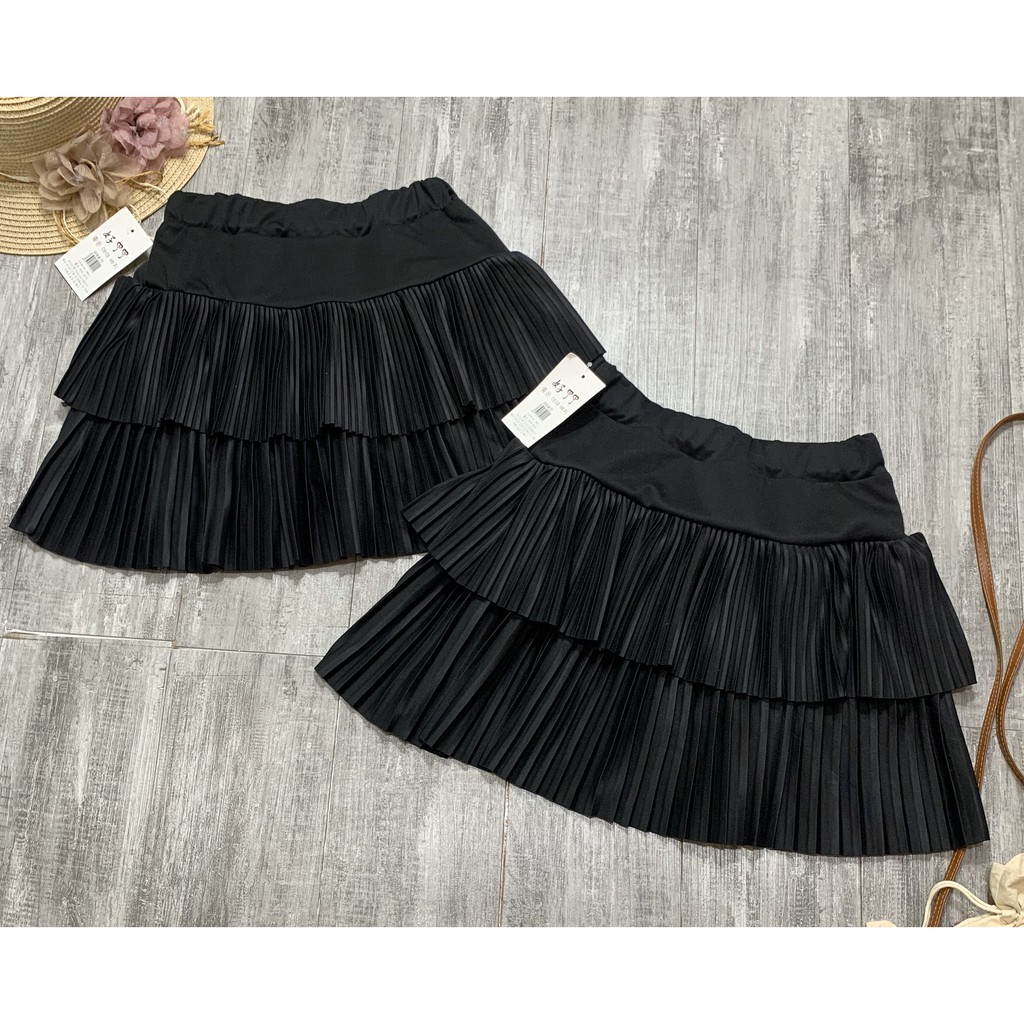 Chân Váy Xếp Ly 2 Tầng
