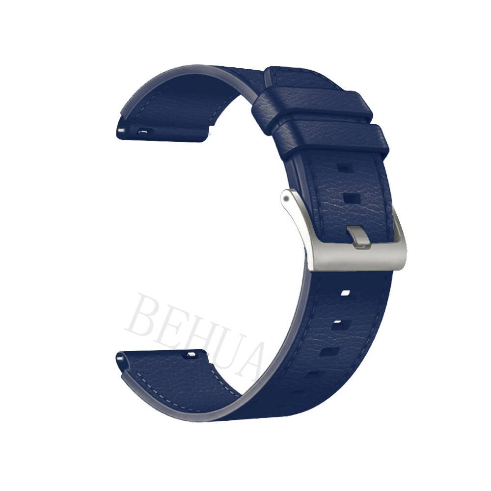 Dây Đeo Bằng Da Thật 22mm Thay Thế Cho Đồng Hồ Huawei Watch Gt 2 Pro Samsung Galaxy Watch 3 45mm