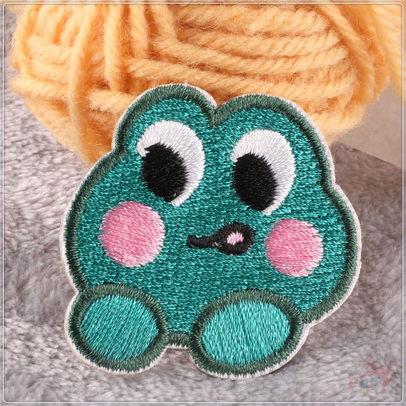 ♥ Miếng Dán Tự Dính Hình Động Vật Dễ Thương ♥ 1 Sticker Ủi Thêu Hoạt Hình Dễ Thương