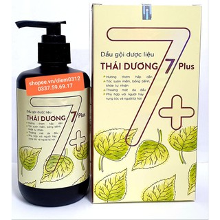 DẦU GỘI THÁI DƯƠNG 7 PLUS CHAI 250ml - CHỐNG GÃY RỤNG - LÀM MƯỢT TÓC