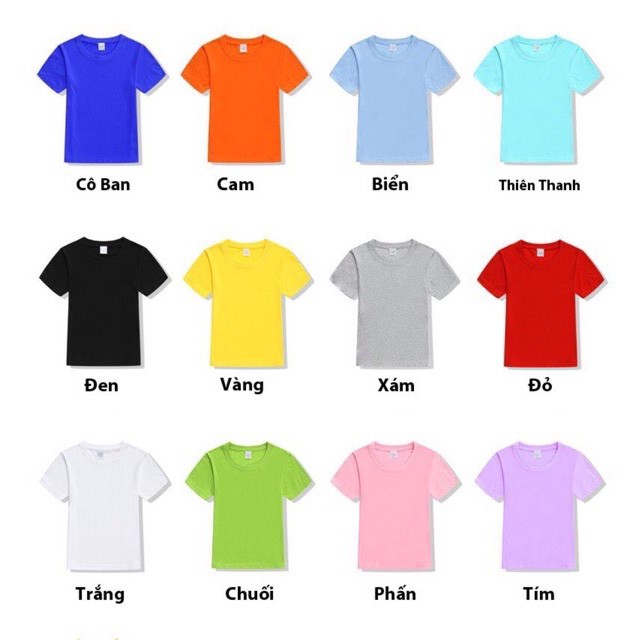 BST18 ÁO THUN TRƠN FULL MÀU COTTON CAO CẤP DÀY MỊN GIÁ SỈ | BigBuy360 - bigbuy360.vn