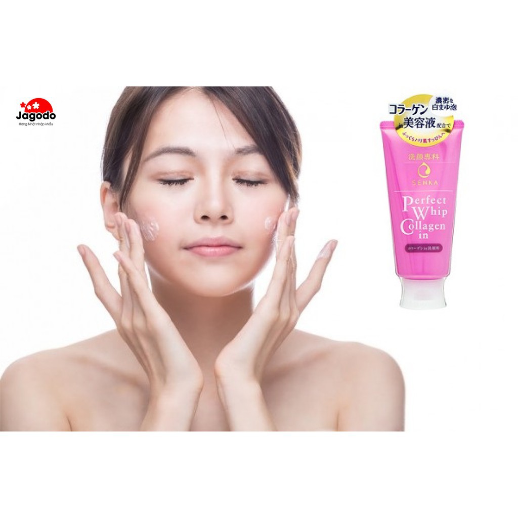 (Nội địa Nhật) Sữa rửa mặt Senka Perfect Whip 120g
