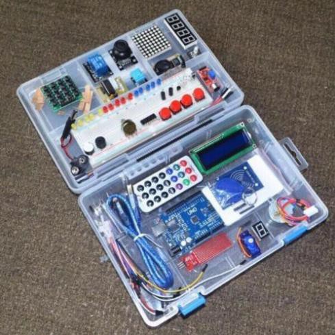 Bộ Kít Học Tập Arduino UNO R3 RFID , Bộ thí nghiệm Arduino nâng cao,Bộ Arduino Advance Kit