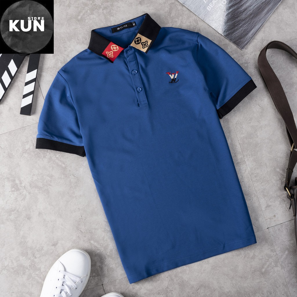 ÁO thun polo cao cấp thêu nam nữ áo cổ dệt | BigBuy360 - bigbuy360.vn