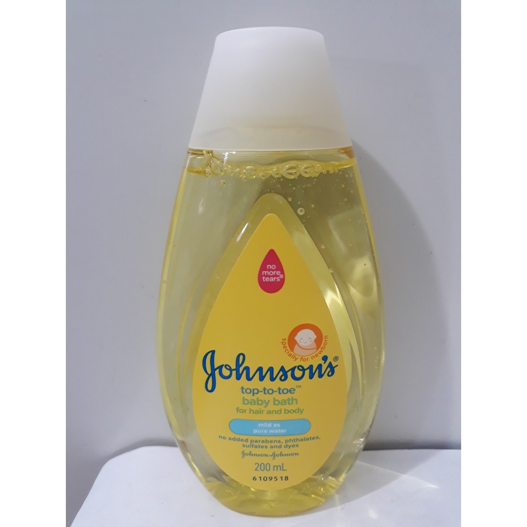 Sữa Tắm Gội Em Bé Johnson’s Baby Top to Toe 20110446 (200ml)