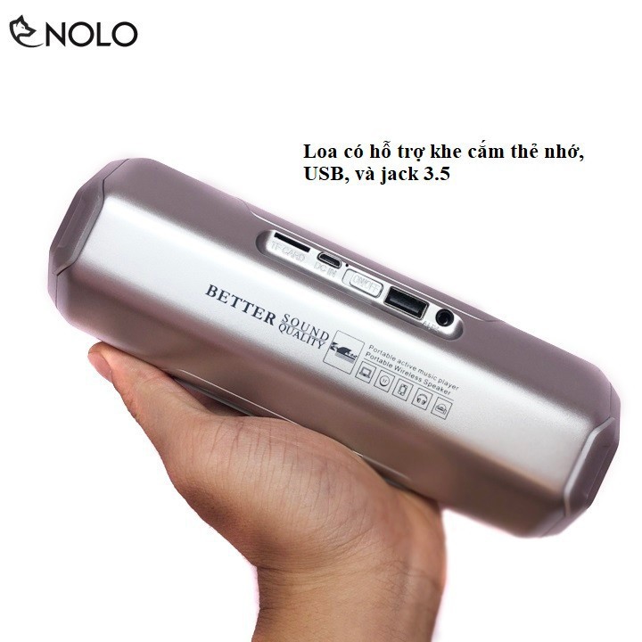 Loa Bluetooth KOLEER S218 Bass Cực Mạnh - Bảo Hành 1 Năm