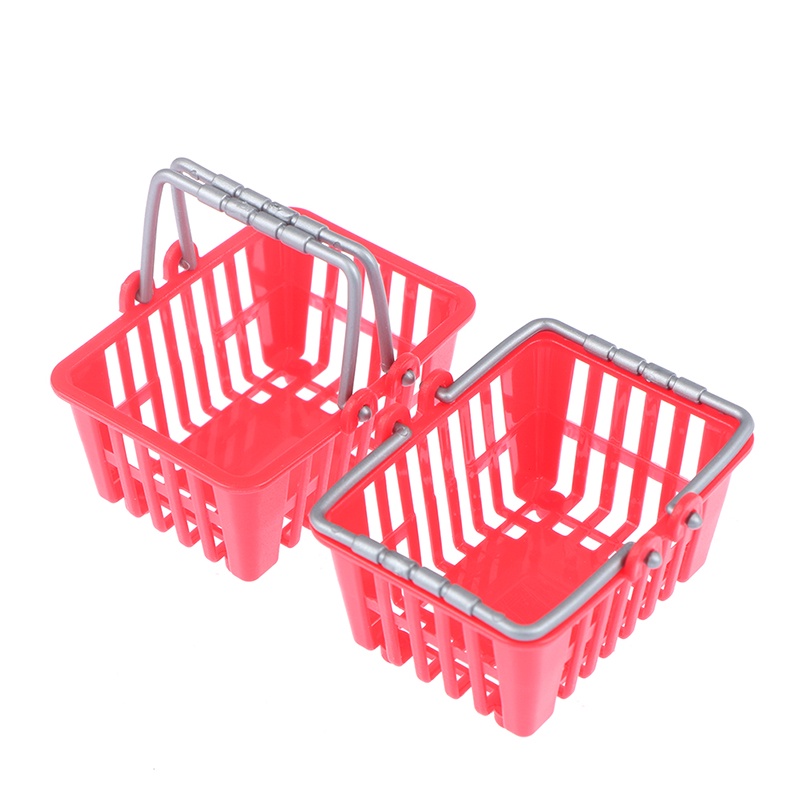 Mô Hình Giỏ Mua Sắm Mini Trang Trí Nhà Búp Bê