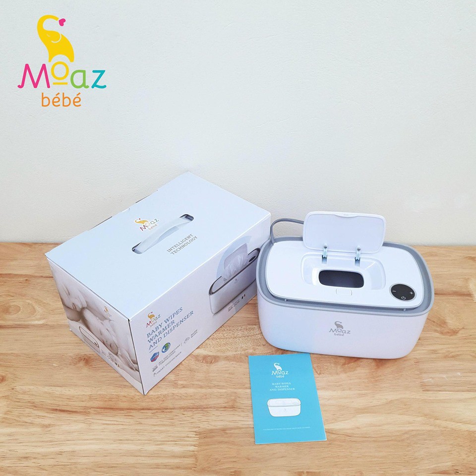 [CHÍNH HÃNG] Máy Ủ Ấm Khăn Giấy Ướt Moaz Bebe MB008 - BẢO HÀNH 12 THÁNG