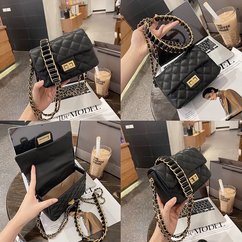 Túi đeo chéo nữ Classic size 20 HANA KIMI
