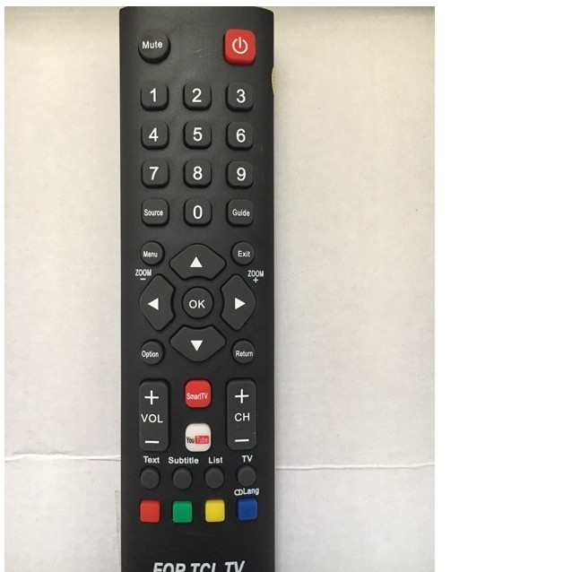 Remote Điều Khiển Smats TCL - Remote Điều khiển TiVi  TCL LCD có YouTube