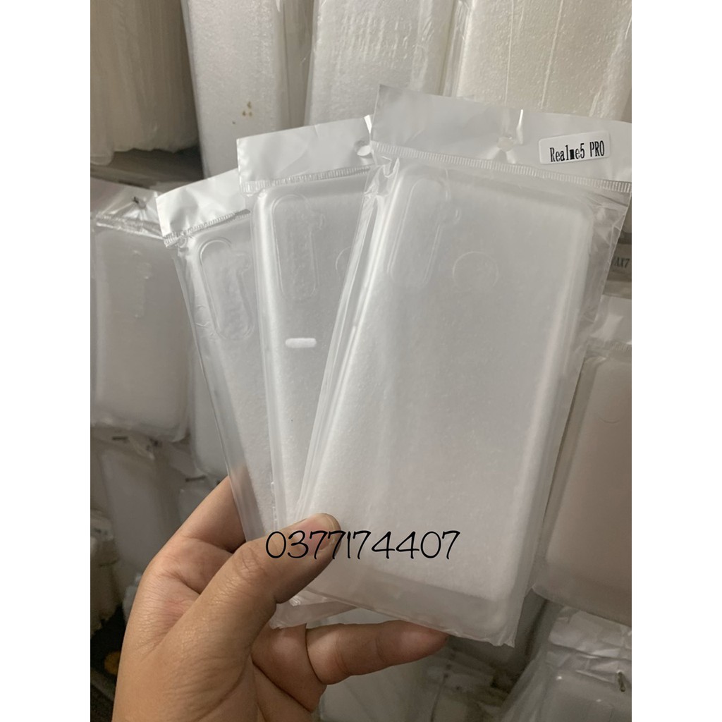Ốp lưng dẻo cho Oppo Realme 5, 5i, 5S, 5 Pro silicon trong suốt - Hàng loại 1