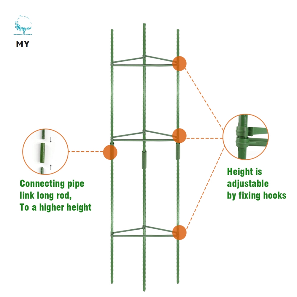 Giàn khung cọc lắp ráp hỗ trợ trồng cây cà chua trong nhà và ngoài trời