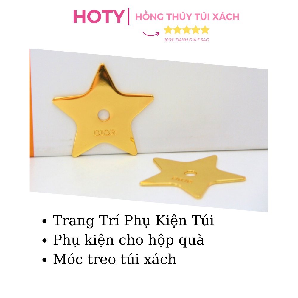 1 Charm Ngôi Sao Di or vàng nguyên bản kim loại