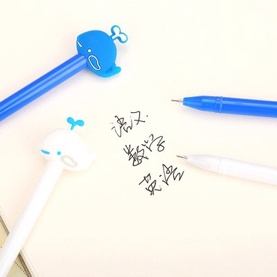 Bút bi hình cá voi xinh xắn dùng cho học sinh và văn phòng phẩm