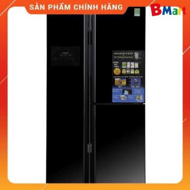 [ FREE SHIP KHU VỰC HÀ NỘI ] Tủ lạnh Hitachi  side by side 2 cửa màu đen R-FS800GPGV2(GBK) - [ Bmart247 ]  - BM